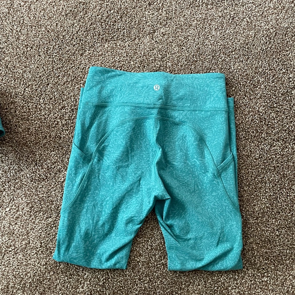 Invigorate high rise-crunch teal lagoon